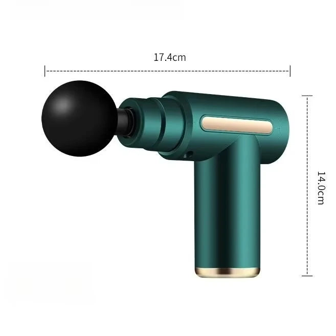 Pistola de masaje corporal portátil